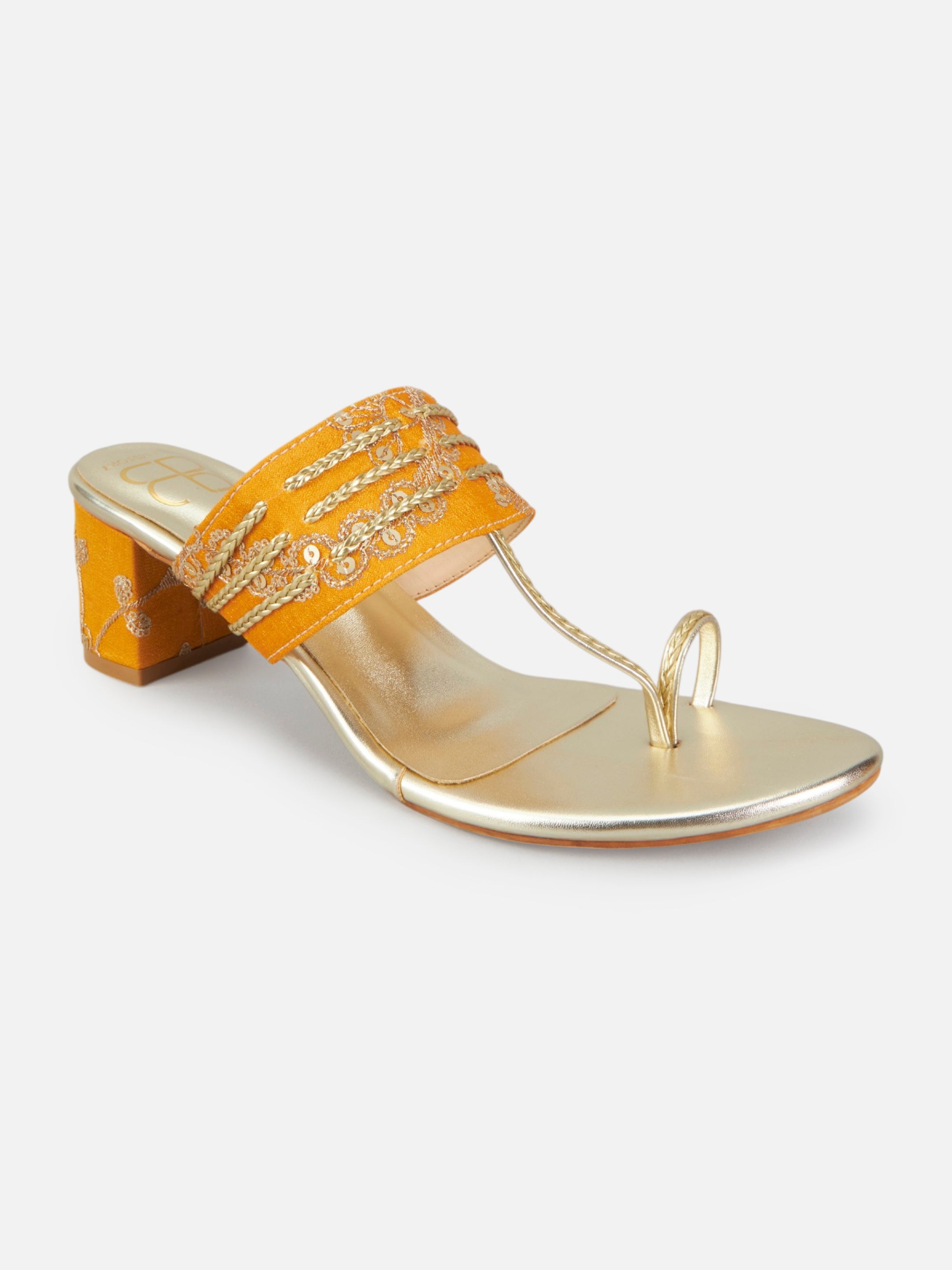 Kolhapuri Block Heel