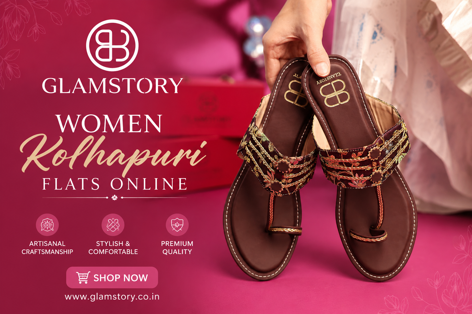 Best Ways to Style Women Kolhapuri Flats Online with Indian and Western Outfits